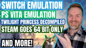 Massive Emulation News, Nintendo Switch, Vita3k Returns, Twilight Princess Decompiled