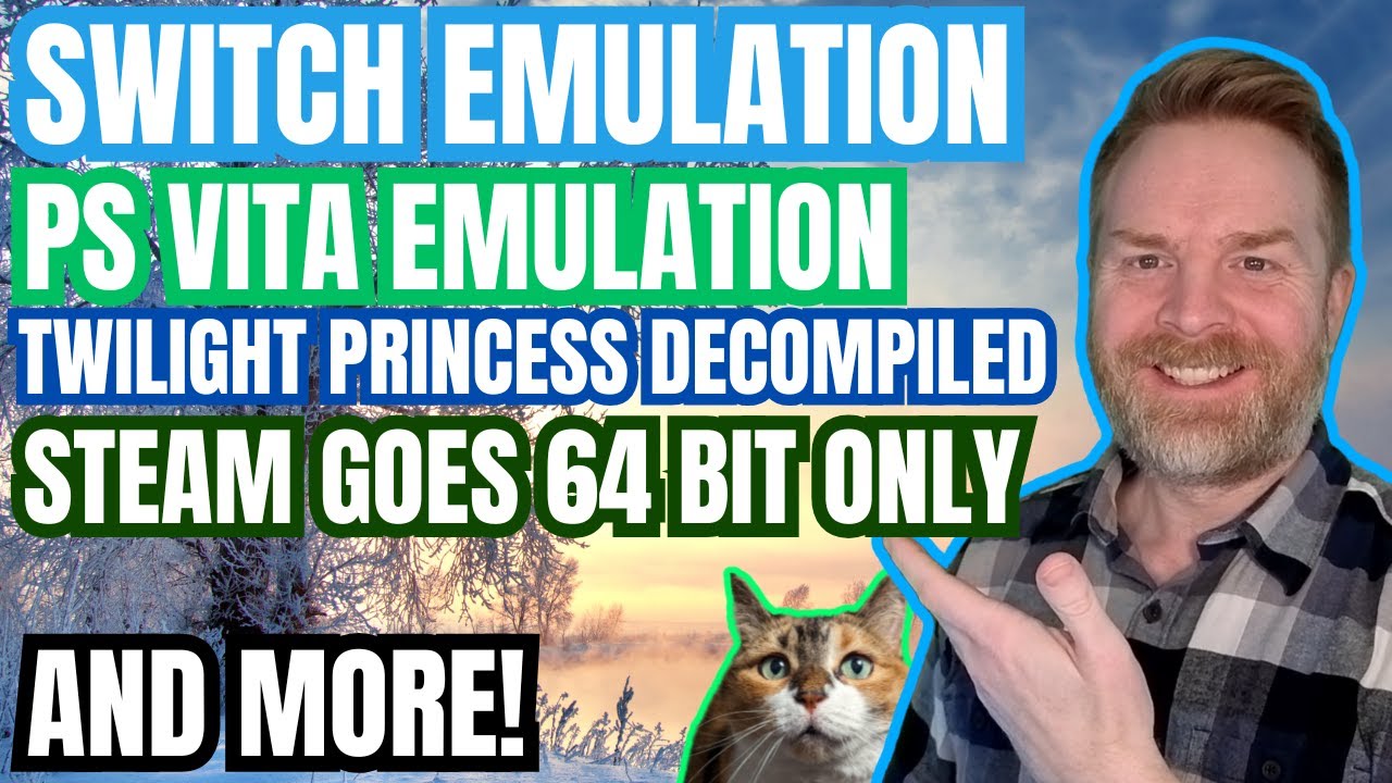 Massive Emulation News, Nintendo Switch, Vita3k Returns, Twilight Princess Decompiled