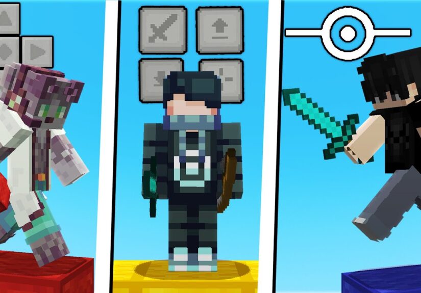 Minecraft BEST New Controls vs Split vs Touch Player