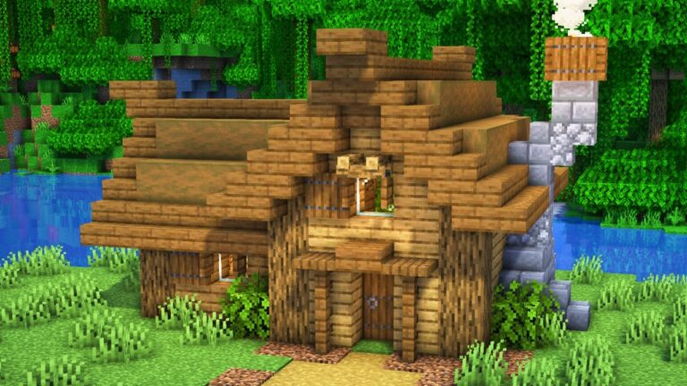 Minecraft: How To Build a Small Survival House | Small