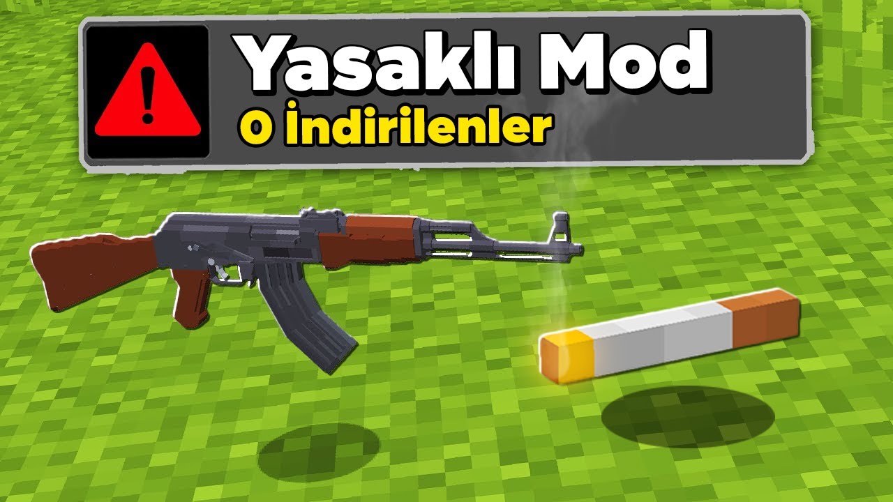Minecraft'ta YASAKLI MODLARI Test Ettim...
