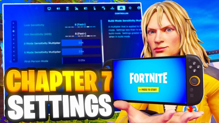 *NEW* BEST Nintendo Switch 2 Settings For Fortnite Chapter 7!