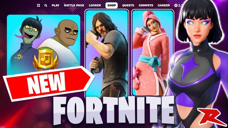 *NEW* Fortnite Update - Gorillaz - New Leaks this week,