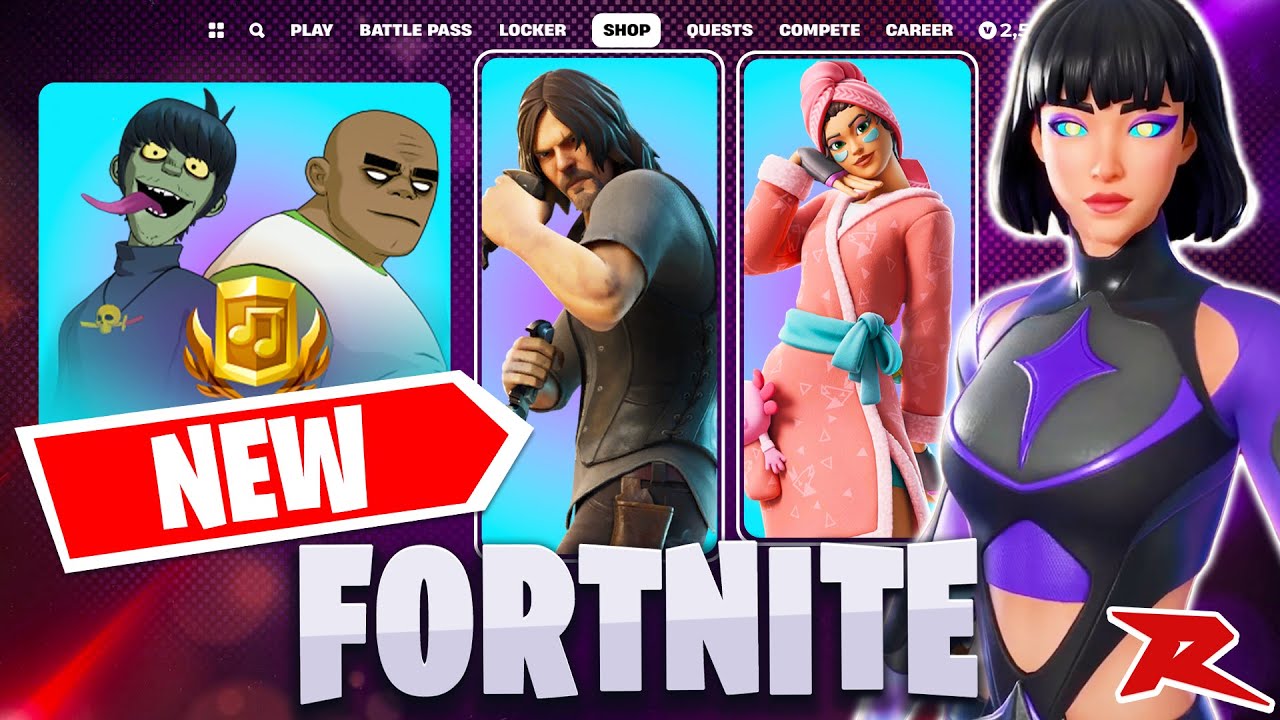 *NEW* Fortnite Update - Gorillaz - New Leaks this week,