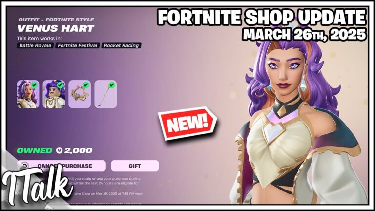 *NEW* LOTS OF CHANGES! Fortnite Item Shop [March 26th, 2025]