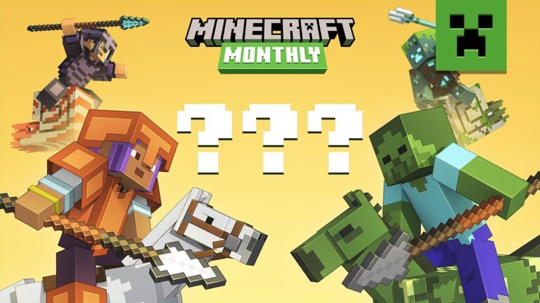 NEXT GAME DROP DATE REVEAL! | MINECRAFT MONTHLY