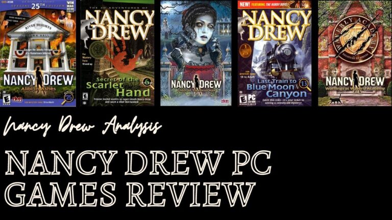 Nancy Drew PC Games Review - Recommendations, Audience Considerations, &
