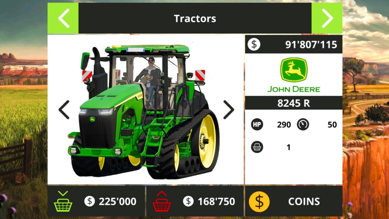 New John Deere Tractor Purched In Fs18 | Fs18 Gameplay