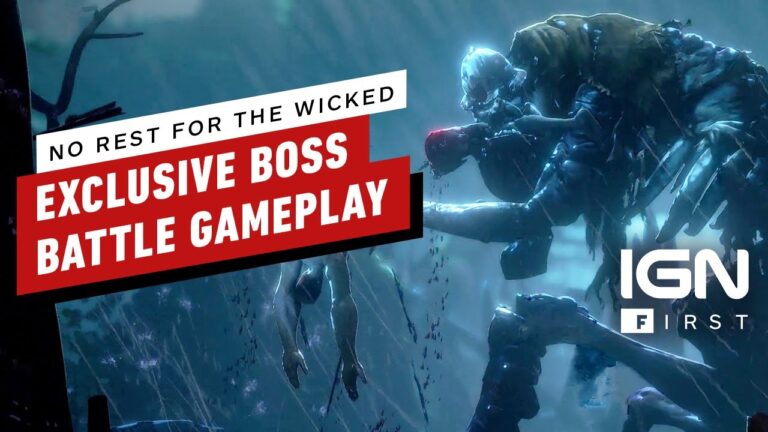 No Rest for the Wicked: Exclusive Boss Battle Gameplay (4K