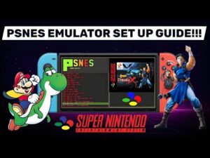 Psnes Emulator set up guide for the Nintendo Switch!!!