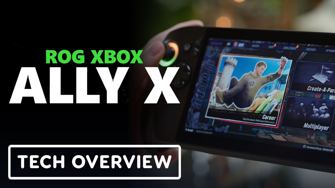 ROG Xbox Ally and Ally X Handheld Breakdown | Xbox