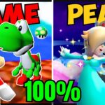 Ranking Every 100% Reward in Mario Games