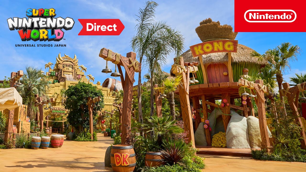 SUPER NINTENDO WORLD™ Direct (Donkey Kong Country) – 12/11/2024