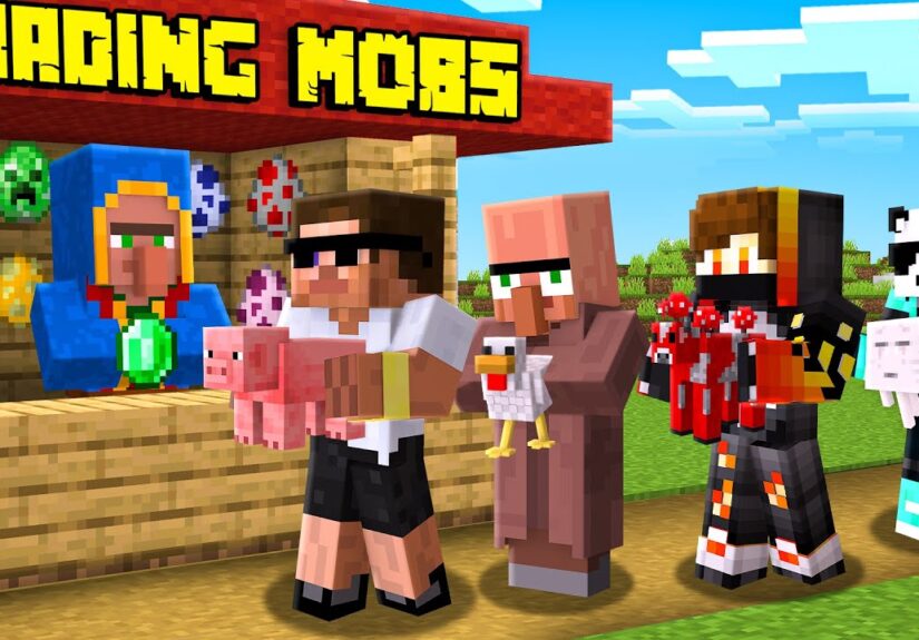 Selling Mobs to Become Rich in Minecraft..