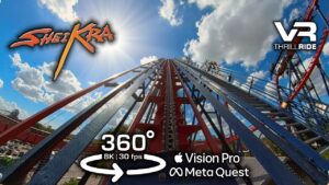 SheiKra 8K 360° POV: Front & Back Row | The
