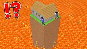 Silat Floor is Lava Rises in Minecraft