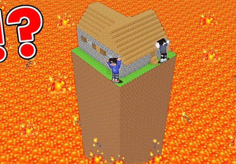 Silat Floor is Lava Rises in Minecraft