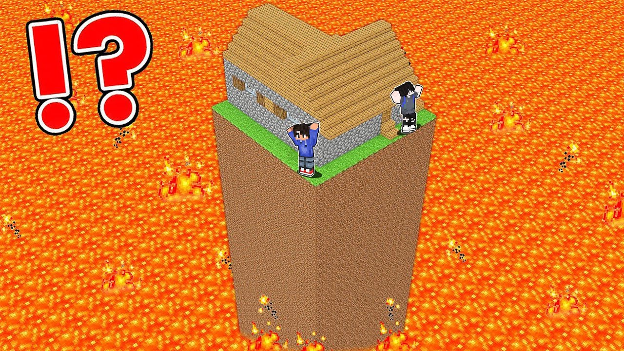 Silat Floor is Lava Rises in Minecraft