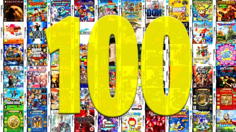 TOP 100 NINTENDO DS GAMES IN 10 MINUTES [4K]