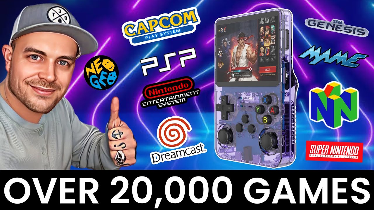 The Plug & Play R36S Handheld Has Over 20K Games