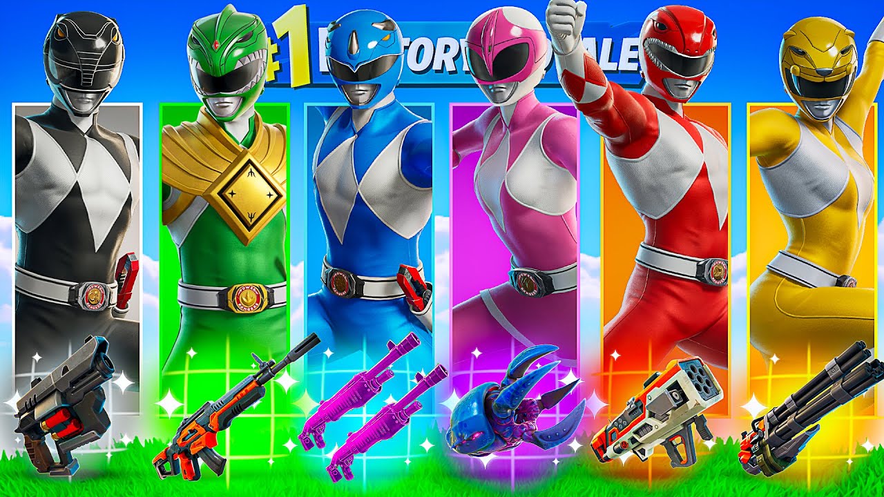 The *RANDOM* POWER RANGER BOSS Challenge! (Fortnite)