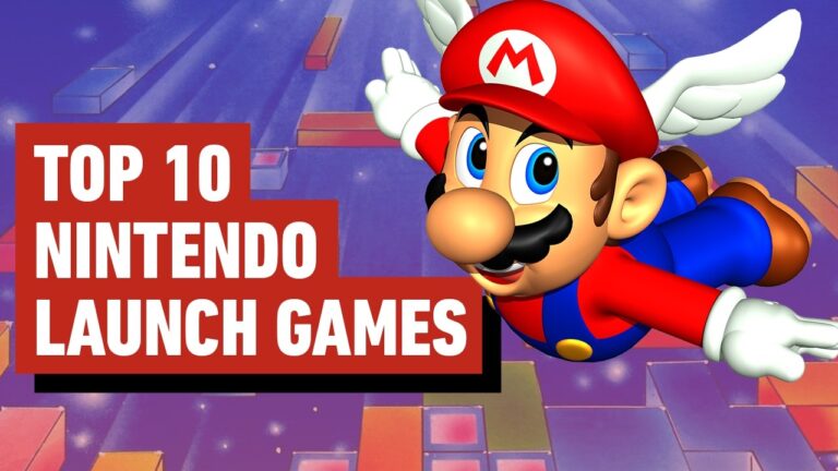 The Top 10 Best Nintendo Launch Games of All Time