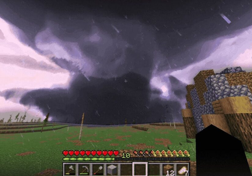 This is Minecraft's DEADLIEST Tornado Mod..