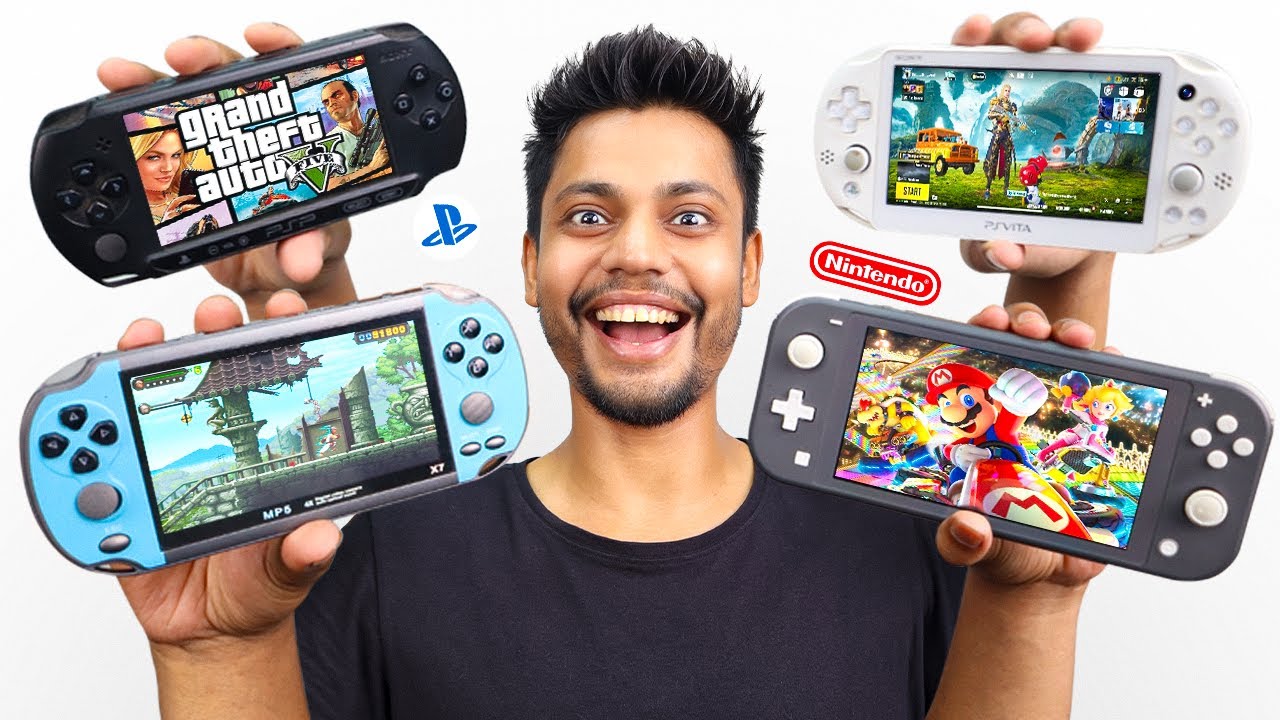 Top 04 REFURBISHED Handheld Gaming Console ₹3000-₹9000 Only 😛