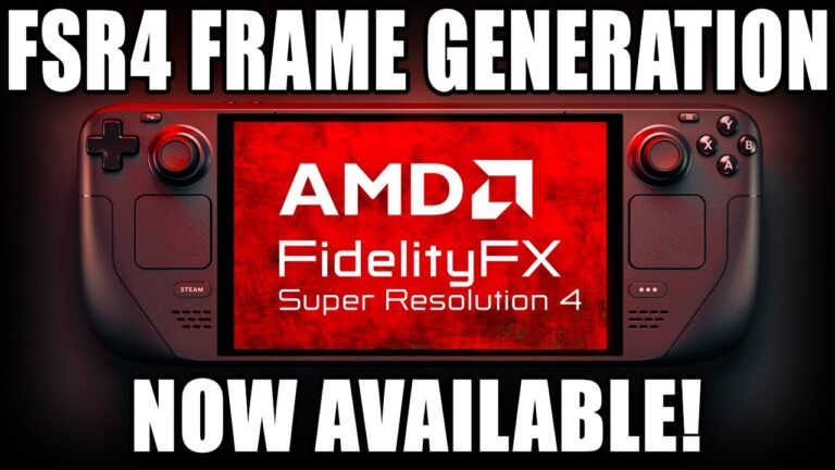 ULTIMATE FSR4 Steam Deck + Lossless Scaling FULL Setup Guide: