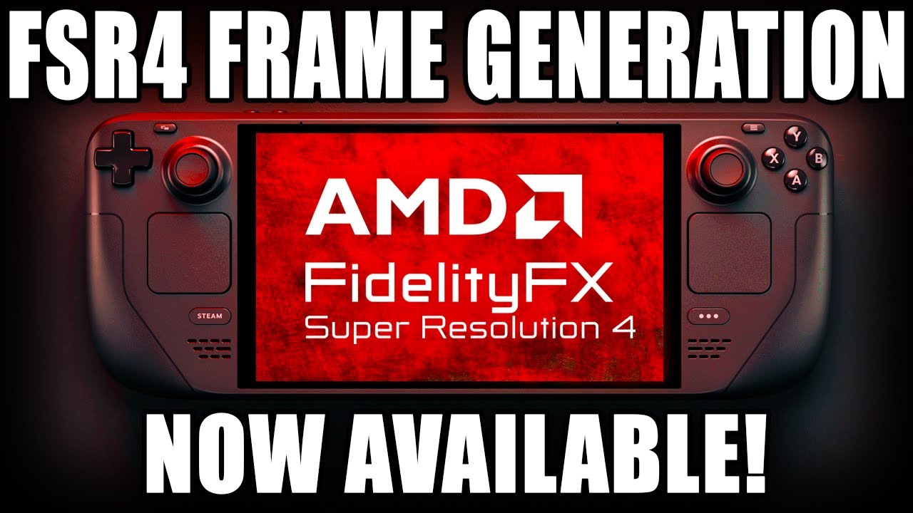 ULTIMATE FSR4 Steam Deck + Lossless Scaling FULL Setup Guide: