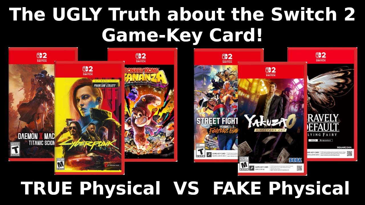 UNDERSTANDING the Switch 2 Game-Key Card - Nintendo Switch 2