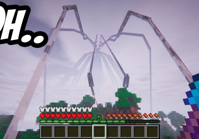 instale el PEOR MOD de ARAÑAS en MINECRAFT 💀