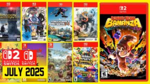 15 EPIC Nintendo Switch 2 & 1 Games Coming JULY