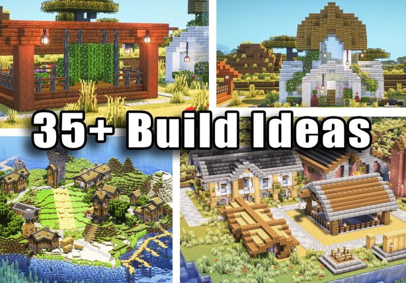 35+ Build Ideas for Your Minecraft Survival World