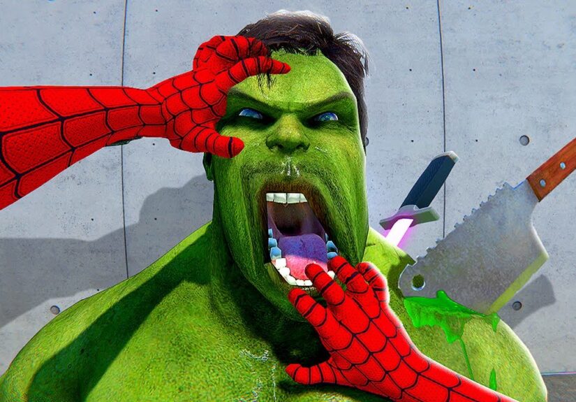50 Ways to Kill HULK in Virtual Reality - Bonelab