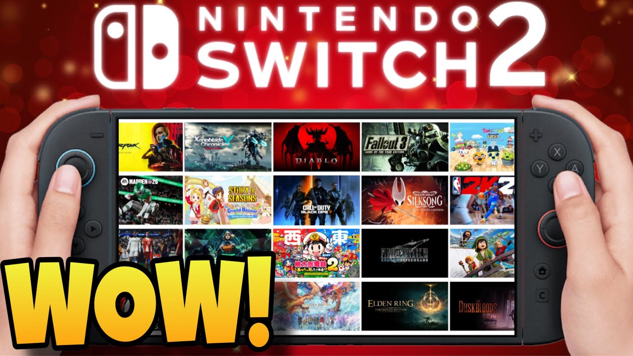 A LOT of New Nintendo Switch 2 Games May Have