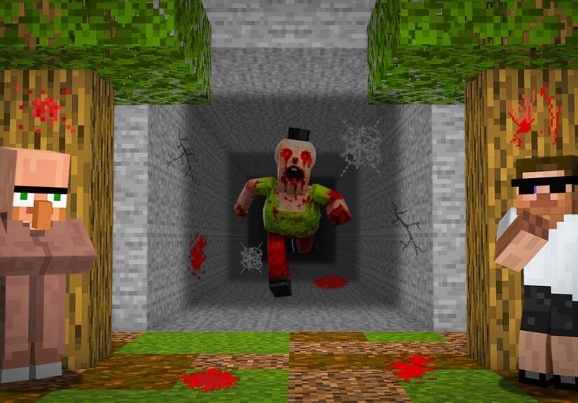 A Mysterious Mob Attack Our Village in Minecraft..