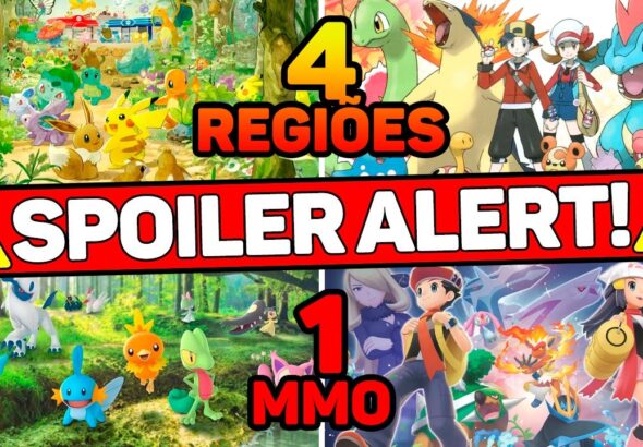 BOMBA! NOVO JOGO POKÉMON AMBIENTADO EM VÁRIAS REGIÕES!!