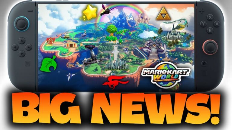Big Switch 2 News Arrives, Including Mario Kart World DLC!?