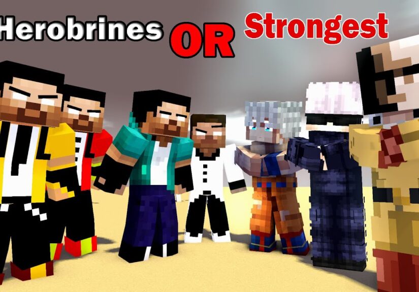 Can Herobrines Won This Challenge? #minecraft #animation #challenge #games