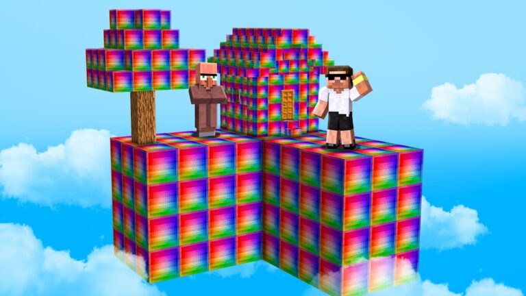 Carry and Doorbin Got Stuck on Avaritia Island in Minecraft..