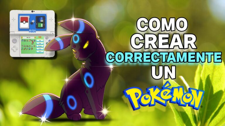 Como CREAR POKEMONS en Nintendo 3DS/2DS, SIN Baneos. Podras enviarlos