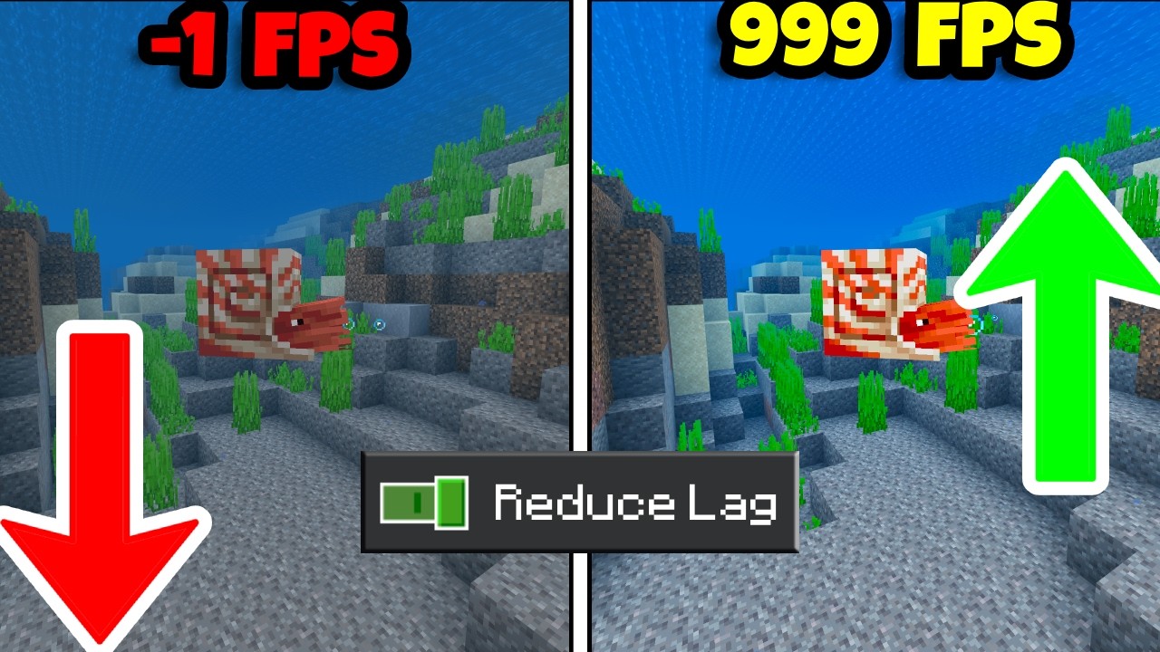 Como Disminuir el Lag en Minecraft Bedrock