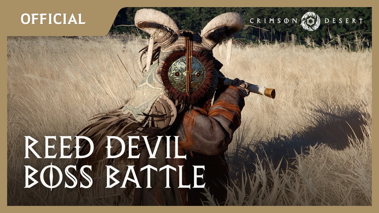 Crimson Desert – Reed Devil Boss Battle Gameplay | gamescom