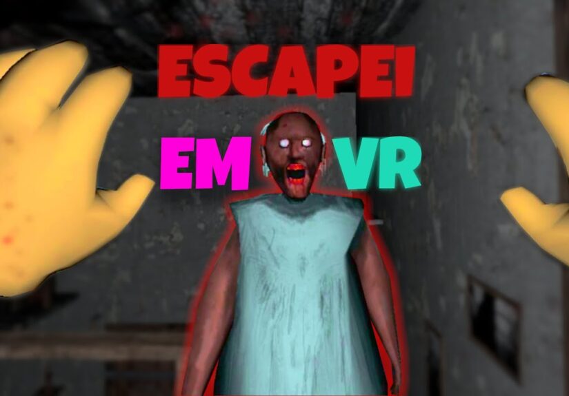 ESCAPANDO DA GRANNY EM REALIDADE VIRTUAL