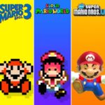Evolution of Game Over in Super Mario Games (1981-2024)