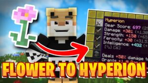 FLOWER TO HYPERION!! -- Hypixel Skyblock