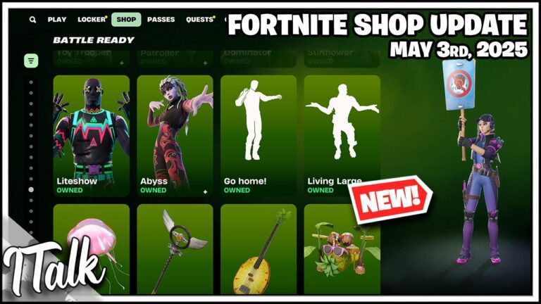 FORTNITE MESSED UP AGAIN! Fortnite Item Shop [May 3rd, 2025]