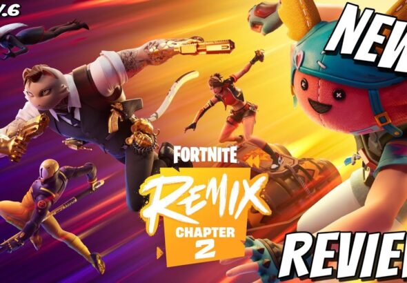 FORTNITE REMIX CHAPTER 2 - Battle Pass Review #fortnite #gaming