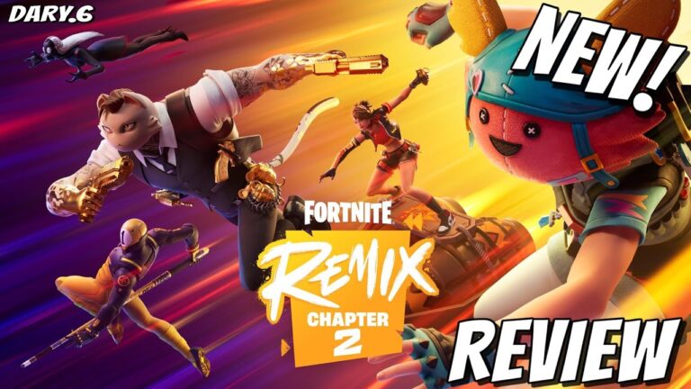 FORTNITE REMIX CHAPTER 2 - Battle Pass Review #fortnite #gaming